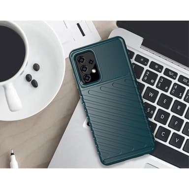 SKALO Samsung A52/A52s Armor Thunder Cover - Grøn