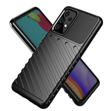 SKALO Samsung A52/A52s Armor Thunder Cover - Sort
