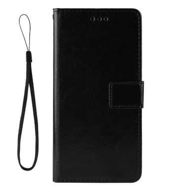 SKALO Samsung A52/A52s Crazy Horse Pungetui PU læder - Sort