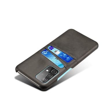 SKALO Samsung A52/A52s PU-læder Kortholder Cover - Sort
