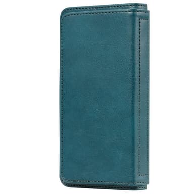SKALO Samsung A22 5G 10-RUM Flip Cover - Mørkegrøn