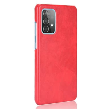 SKALO Samsung A52/A52s PU-læder Cover - Rød