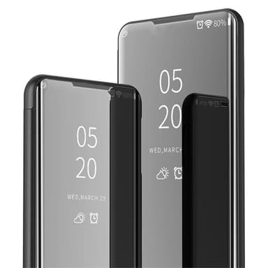 SKALO Samsung A52/A52s Clear View Mirror Etui - Guld