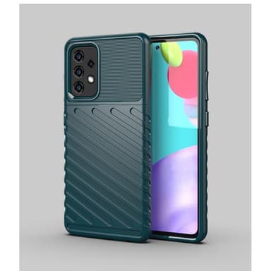 SKALO Samsung A52/A52s Armor Thunder Cover - Grøn
