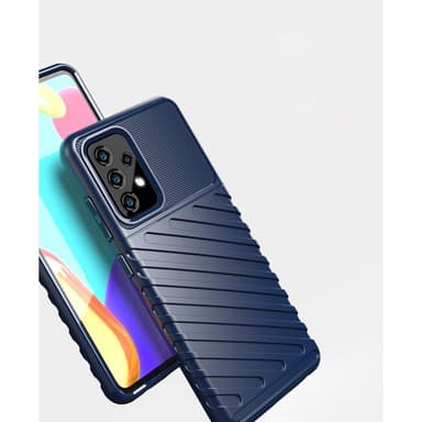 SKALO Samsung A52/A52s Armor Thunder Cover - Blå