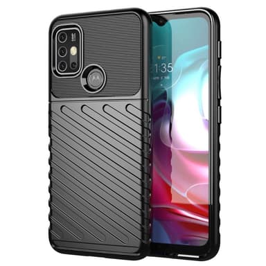 SKALO Moto G30 Armor Thunder Cover - Sort