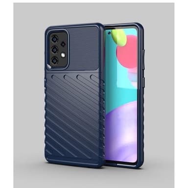 SKALO Samsung A52/A52s Armor Thunder Cover - Blå
