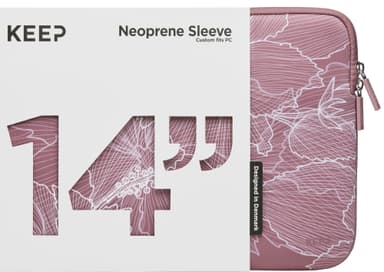 KEEP 14" Neoprene sleeve (nostalgia rose flower)
