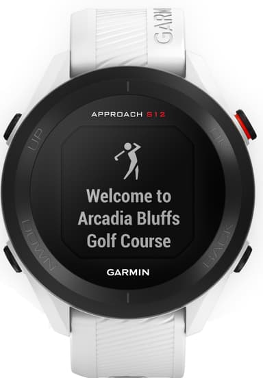 Garmin Approach S12 GPS golfur (hvid)