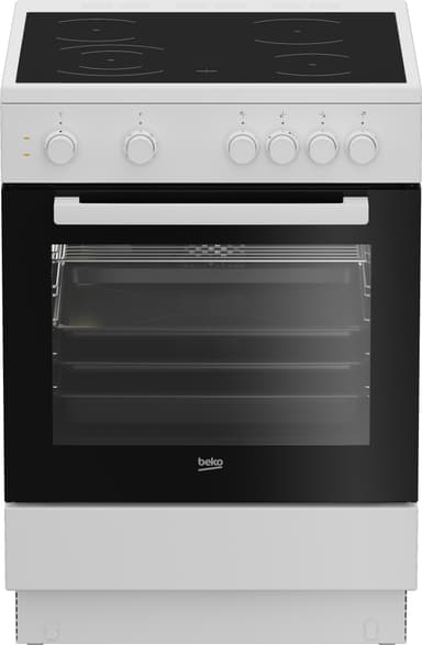 Beko B100 keramisk komfur FSE87003GWS