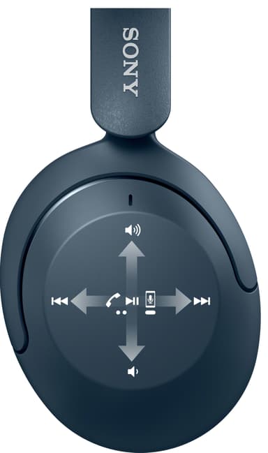 Sony WH-XB910N wireless over-ear høretelefoner (blå)