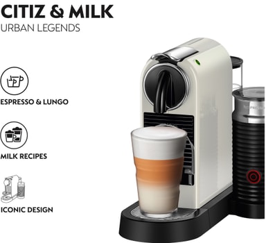 NESPRESSO® CitiZ\u0026milk kaffemaskine fra 
