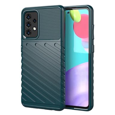SKALO Samsung A52/A52s Armor Thunder Cover - Grøn