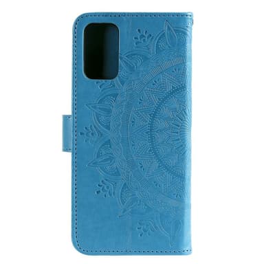 SKALO Samsung A52/A52s Mandala Flip Cover - Blå