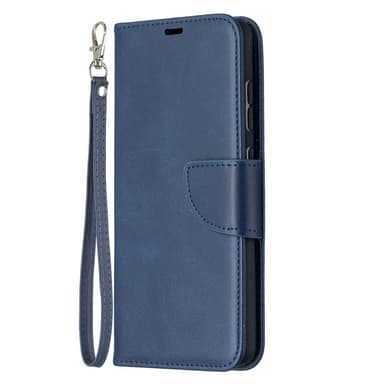 SKALO Samsung A52/A52s Flip Cover m. pung i PU-læder - Blå