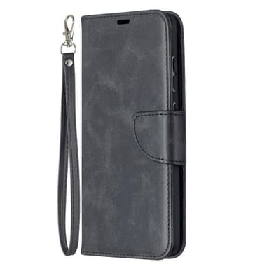 SKALO Samsung A52/A52s Flip Cover m. pung i PU-læder - Sort