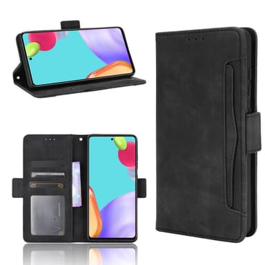 SKALO Samsung A52/A52s 6-RUM Pungetaske - Sort