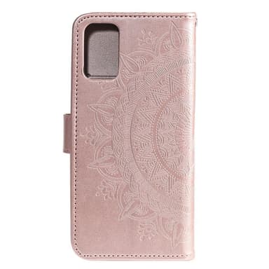 SKALO Samsung A52/A52s Mandala Flip Cover - Rosa guld