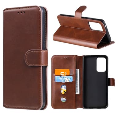 SKALO Samsung A52/A52s Classic Pungetui - Brun