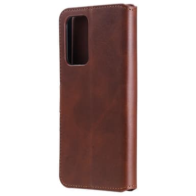 SKALO Samsung A52/A52s Classic Pungetui - Brun