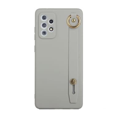 SKALO Samsung A52/A52s Håndrem TPU-cover - Grå