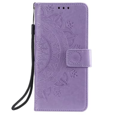 SKALO Samsung A52/A52s Mandala Flip Cover - Lilla
