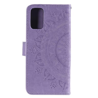 SKALO Samsung A52/A52s Mandala Flip Cover - Lilla