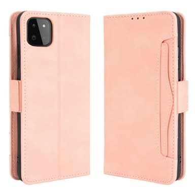 SKALO Samsung A22 5G 6-RUM Pungetaske - Pink