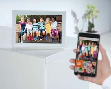 Denver Frameo 15,6" social fotoramme DENVPFF1514W (hvid)