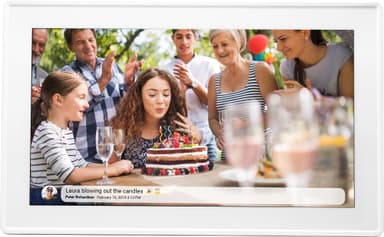 Denver Frameo 15,6" social fotoramme DENVPFF1514W (hvid)