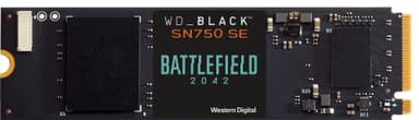WD Black SN750 SE intern NVMe SSD 1 TB med Battlefield 2042