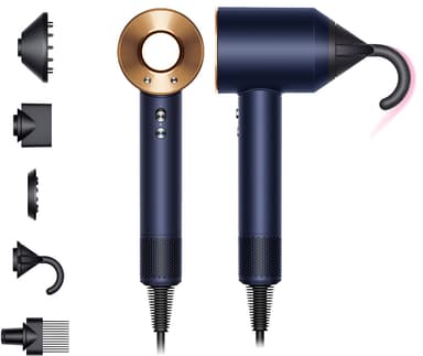 Dyson Supersonic HD07 hårtørrer 37241701 (blå/kobber)