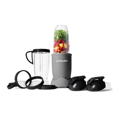 NutriBullet PRO 900W Exclusive (All Grey, 10pcs, Mixer/Blender