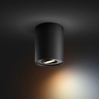 Philips Hue Pillar spotlys (sort)