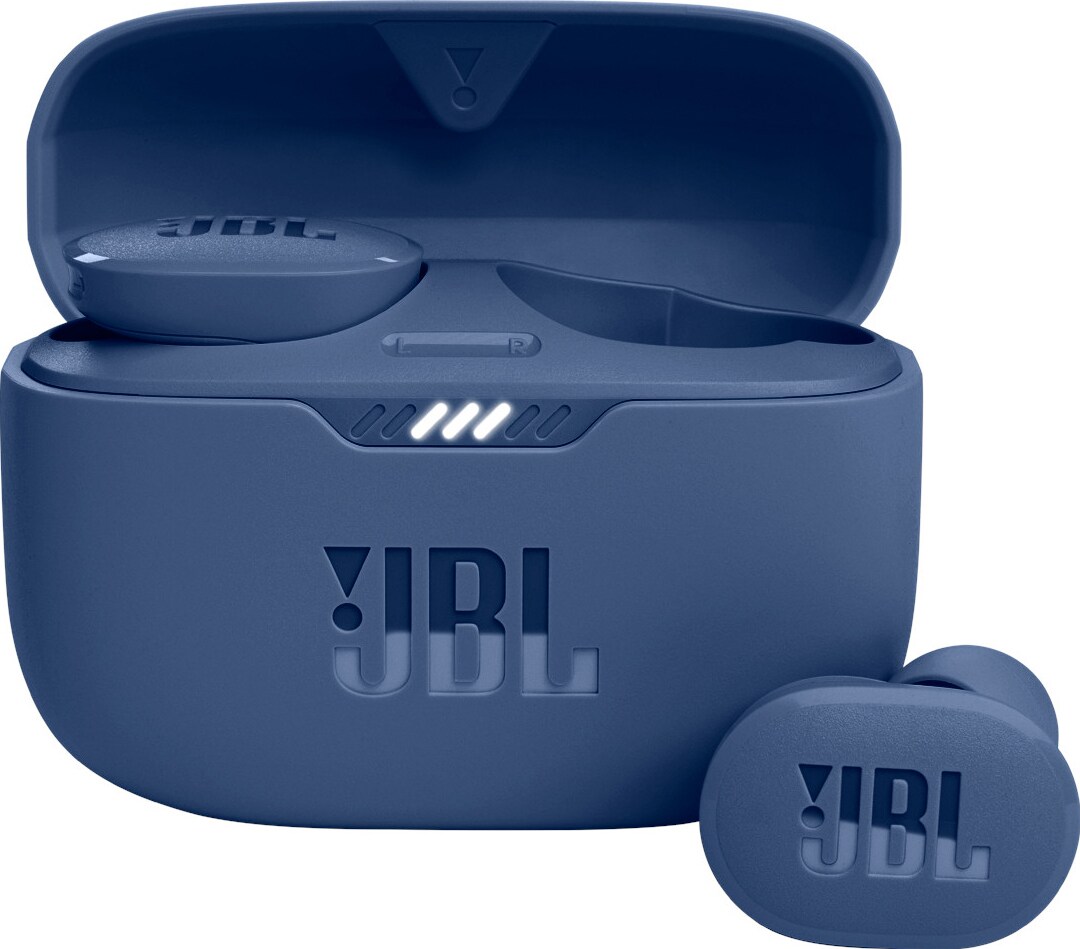St shilling ide JBL Tune 130 true wireless in-ear høretelefoner (blå) | Elgiganten