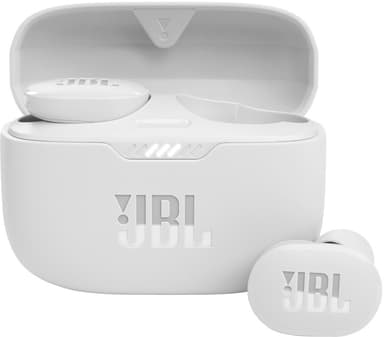 JBL Tune 130 true wireless in-ear høretelefoner (hvid)