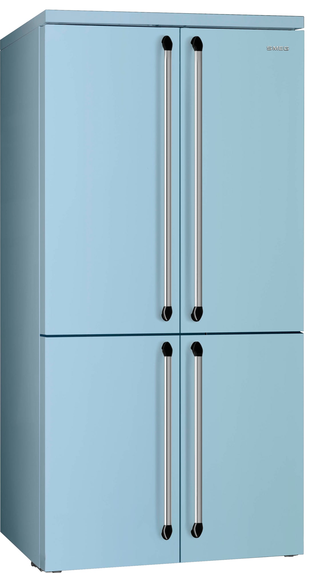 Smeg franskdørs-køleskab/fryser FQ960PB5 (pastel blue) thumbnail