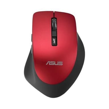 Asus WT425 trådløs, rød, mus