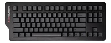 Das Keyboard 4C TKL, 87 nøgler, PBT -tastaturer, MX Brun, sort