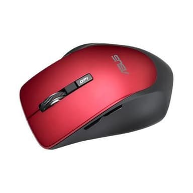 Asus WT425 trådløs, rød, mus