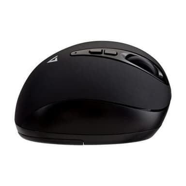 V7 MW400, Ambidextrous, RF trådløst, 1600 dpi, Sort