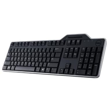 Dell KB813 Smartcard -tastatur, kablet, sort, engelsk