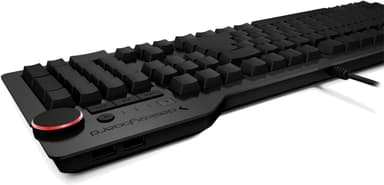 Das Keyboard 4 Ultimate, skinnende nøgler, Cherry MX Blue, USB, sort