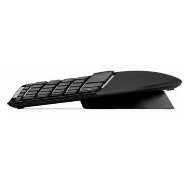 Microsoft L5V-00021 Sculpt Ergonomic Desktop Bundle Wireless, Tastatur, Mus inkluderet, Separat numpad, Batterier inkluderet, EN, Sort