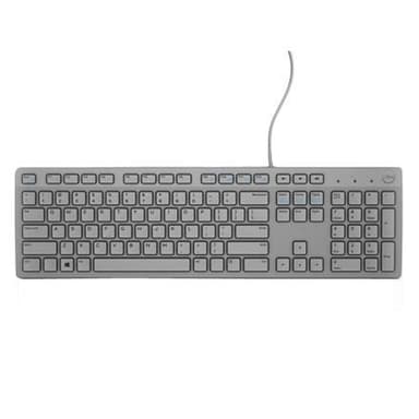 Dell KB216 multimedie, kablet, tastaturlayout EN, grå, engelsk, numerisk tastatur