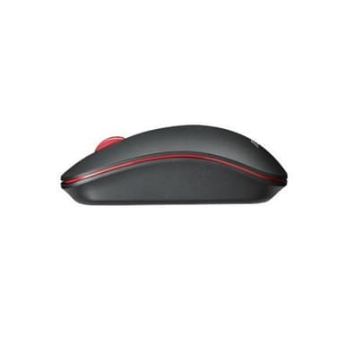 Asus WT300 RF Optisk mus, Trådløs forbindelse, Nej, Sort/Rød