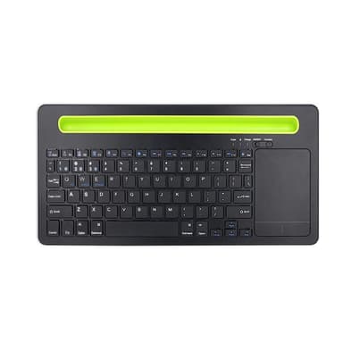 Trådløst tastatur med touchpad og mobil stativ