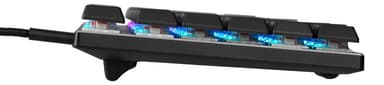 DELTACO GAMING TKL Mekanisk tastatur, brune kontakter, RGB, UK-layout