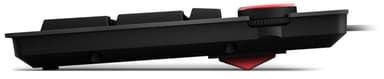 Das Keyboard 4 Ultimate, skinnende nøgler, Cherry MX Blue, USB, sort