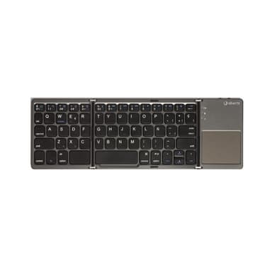 Trådløst tastatur Silver Electronics Touchpad Sort